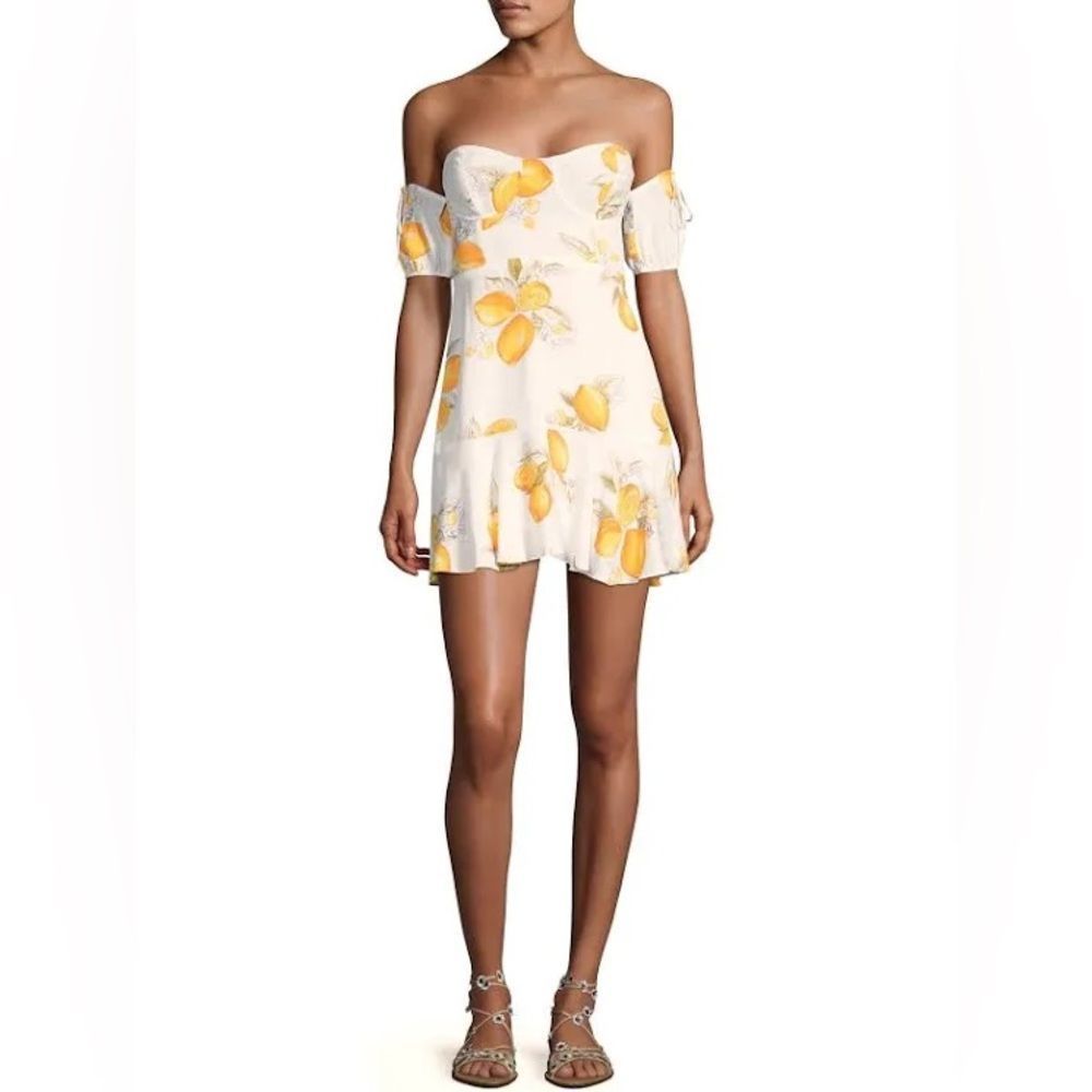 COPY - For Love & Lemons | Lemonade Mini Dress - Picture 5 of 10